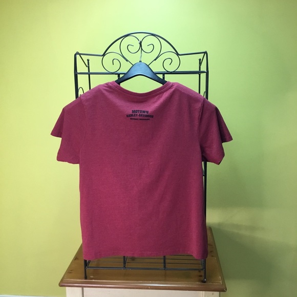 Harley Davidson Women’s T-Shirt 3X Red - Picture 2 of 6